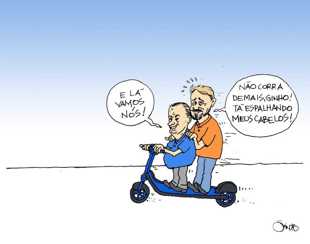 Charge do Dia - Sandro