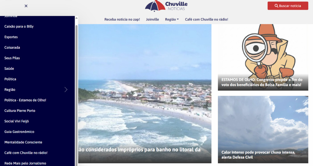 Chuville Notícias conta com novo site e integra a rede nacional Mais pelo Jornalismo